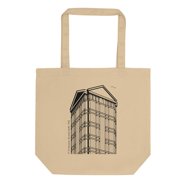 77 West Wacker Eco Tote Bags