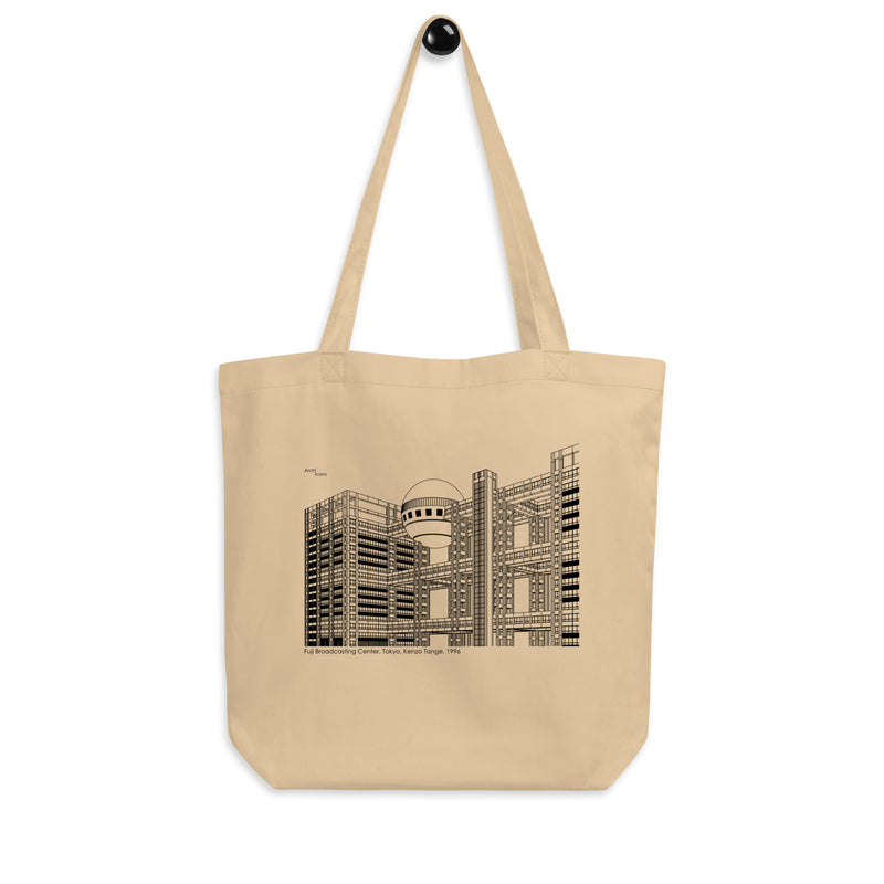 Fuji Broadcasting Centre Eco Tote Bags