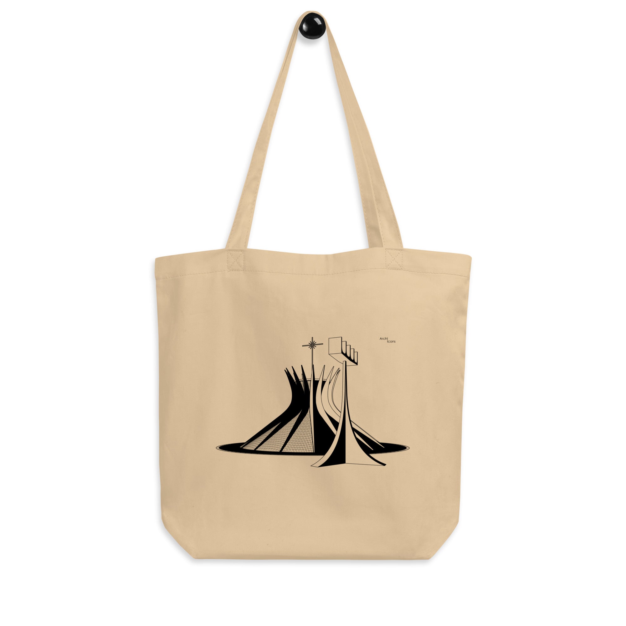 Brasilia Cathedral Eco Tote Bags