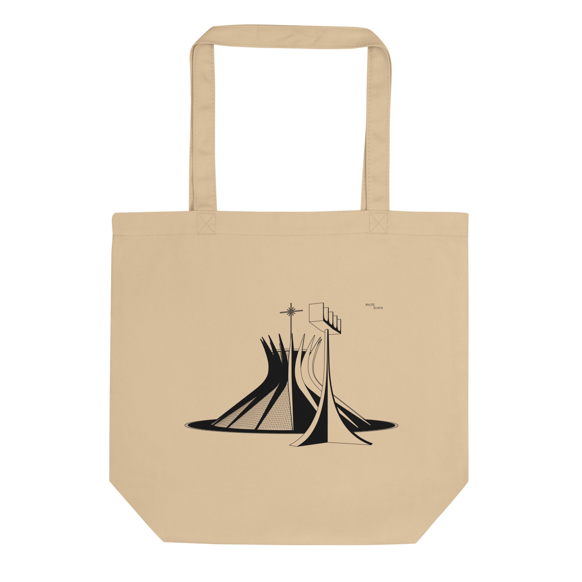 Brasilia Cathedral Eco Tote Bags