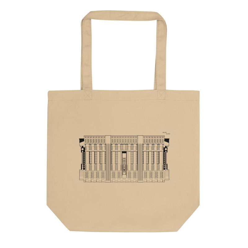 Les Espaces d'Abraxas Eastern Elevation Eco Tote Bags