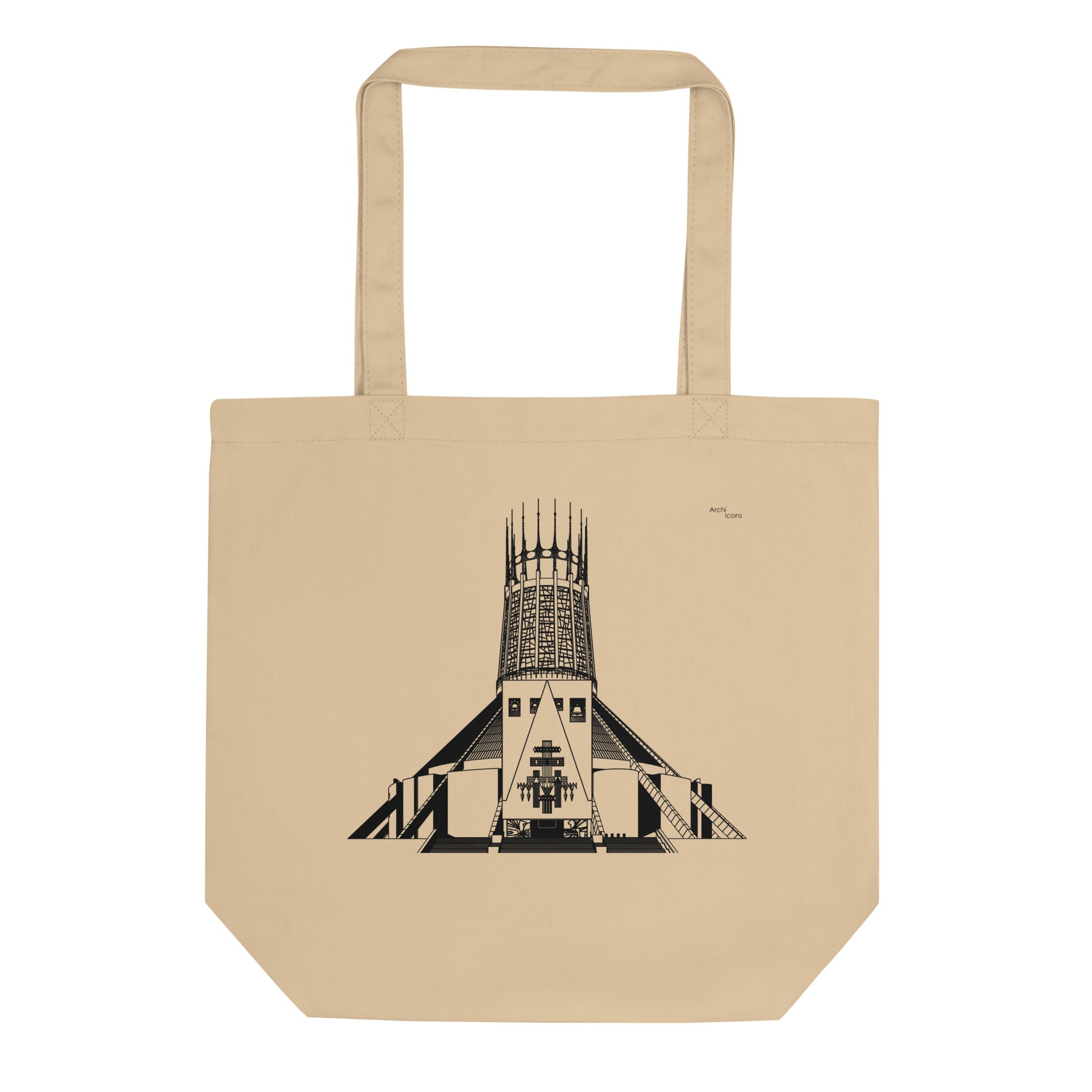 Liverpool Metropolitan Cathedral Eco Tote Bags