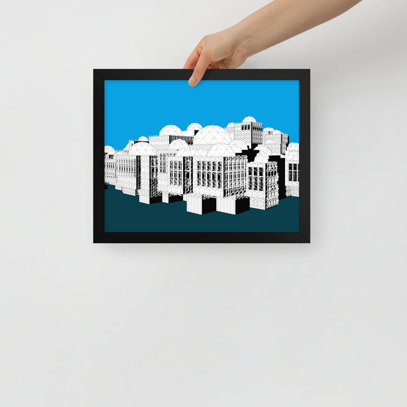 National Library of Kosovo Framed Prints