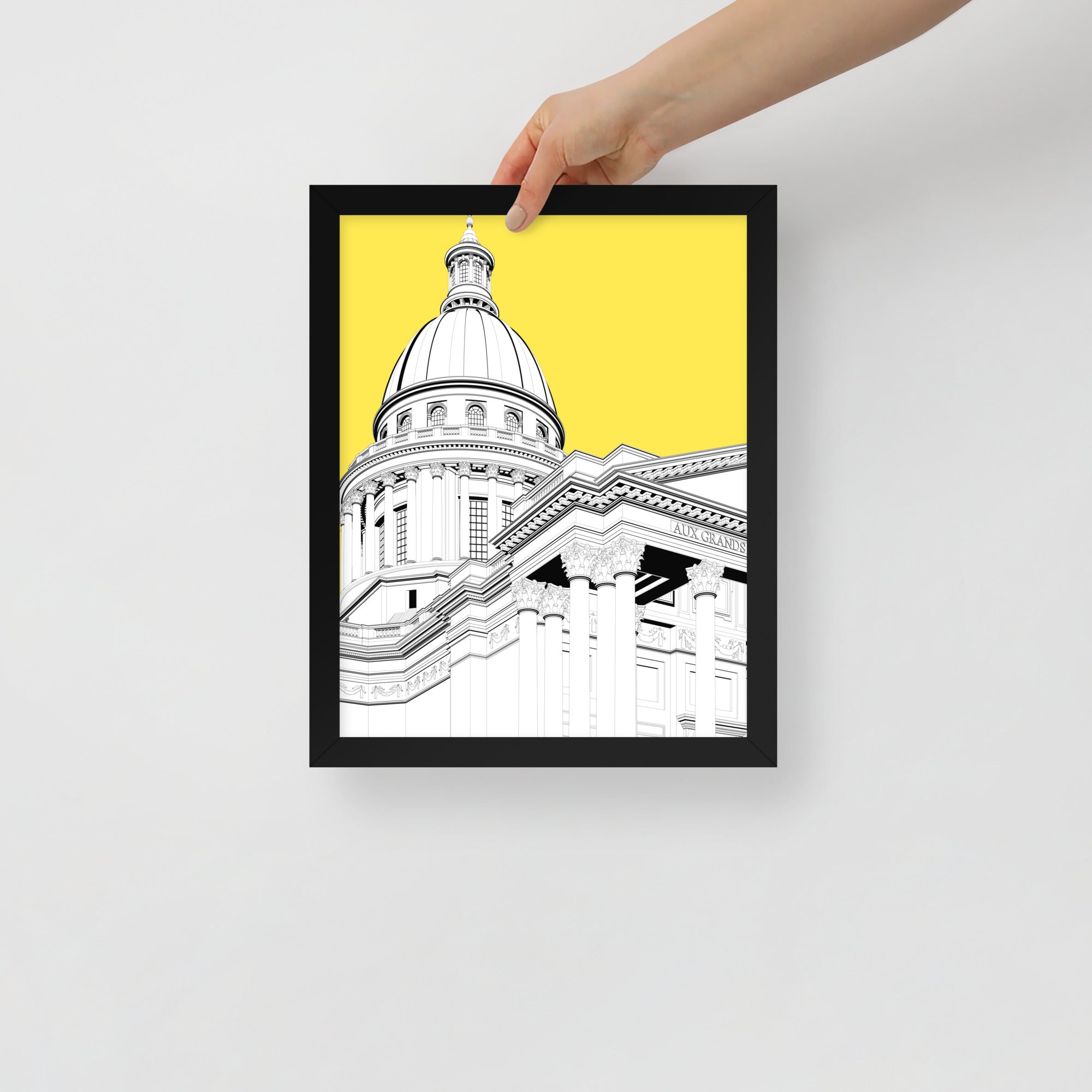 Panthéon Paris Framed Prints