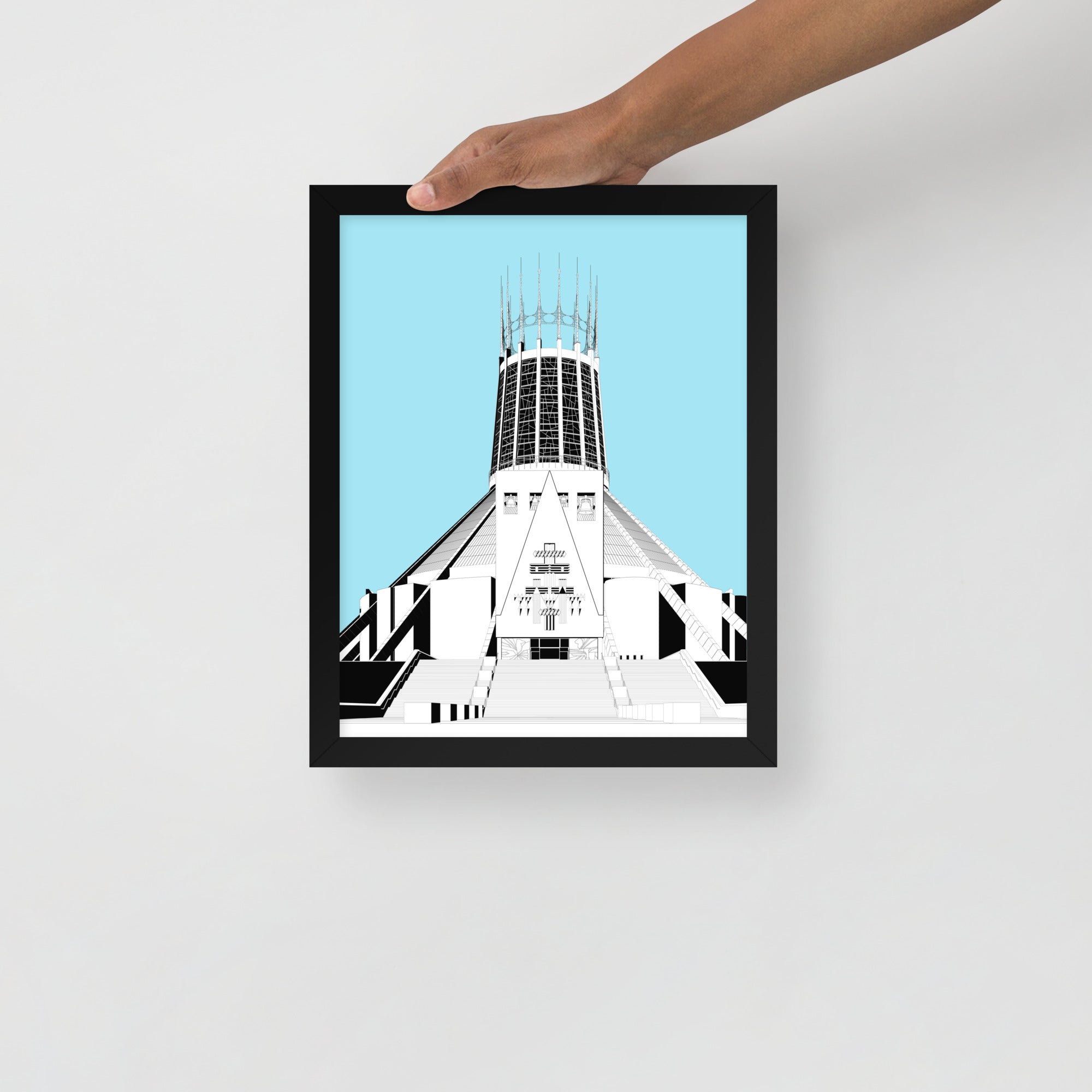 Liverpool Metropolitan Cathedral Framed Prints
