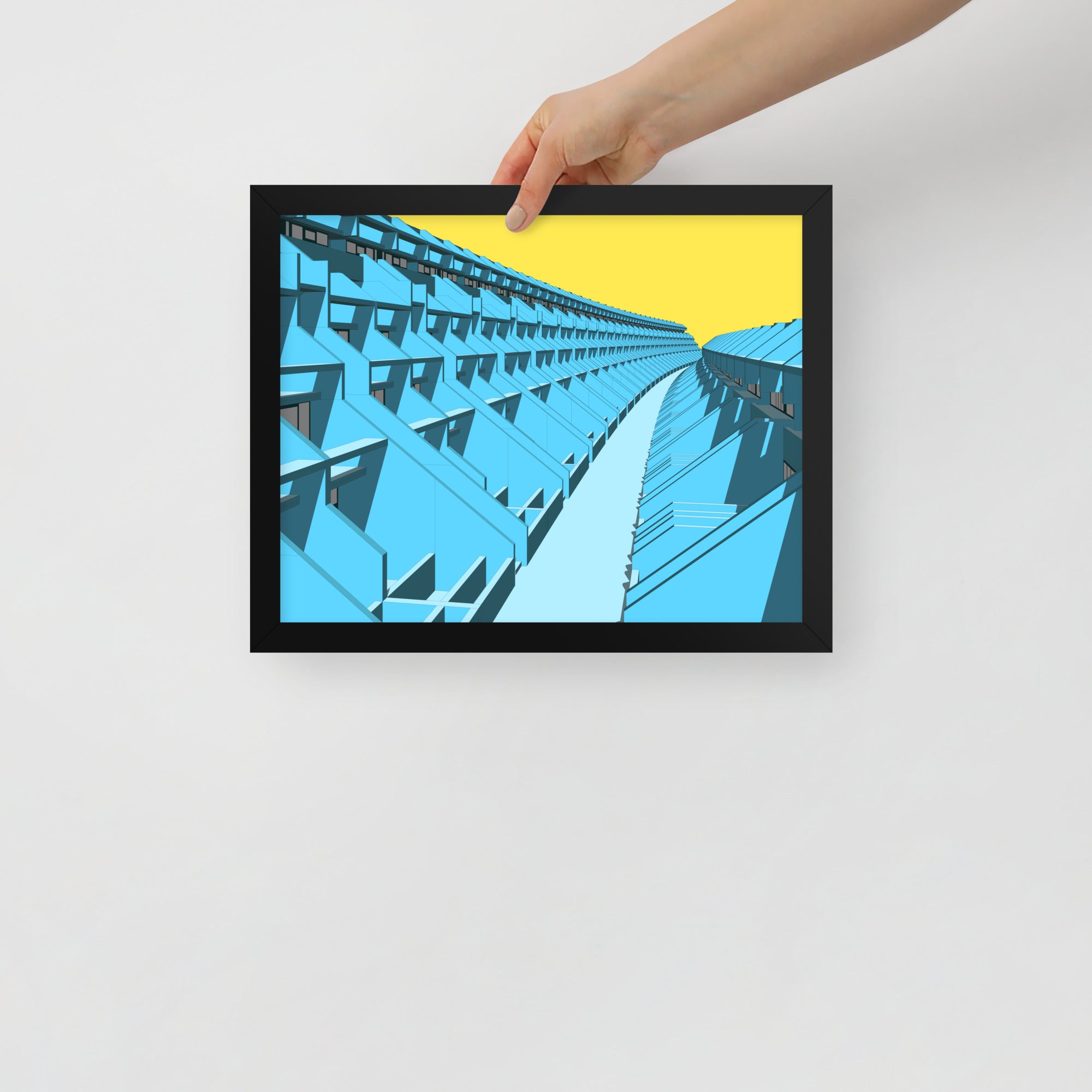 Alexandra Road Estate Framed Prints