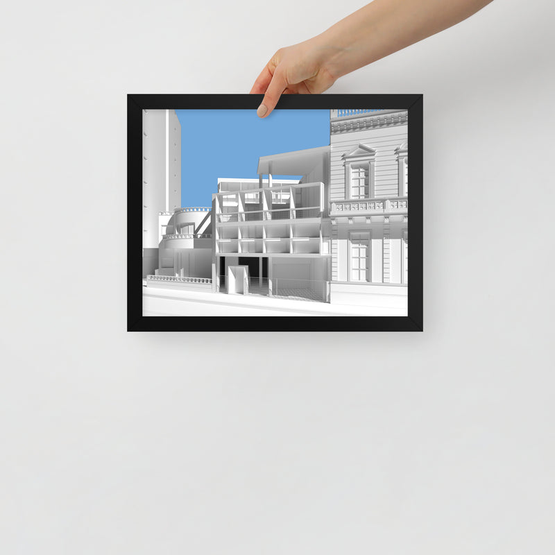 Curutchet House Framed Prints