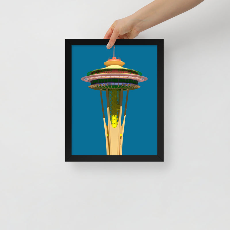 Space Needle Framed Prints