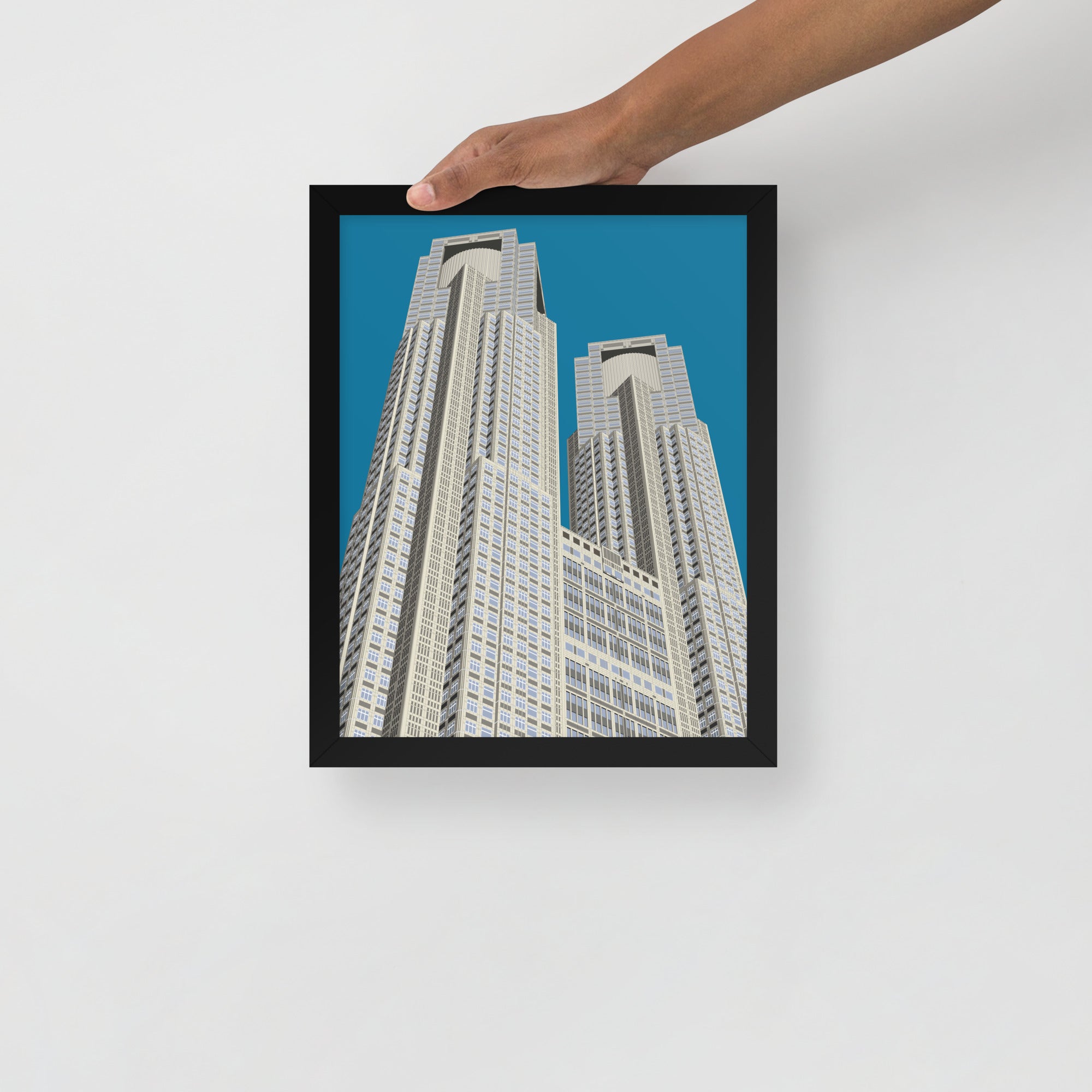 Tokyo Metropolitan Government Building No1 Framed Prints