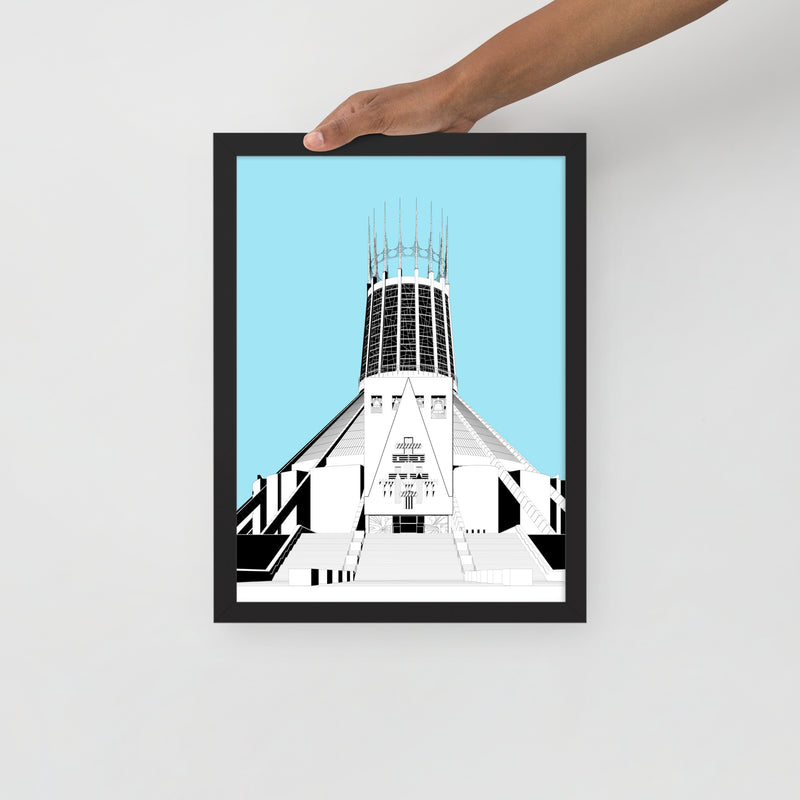 Liverpool Metropolitan Cathedral Framed Prints