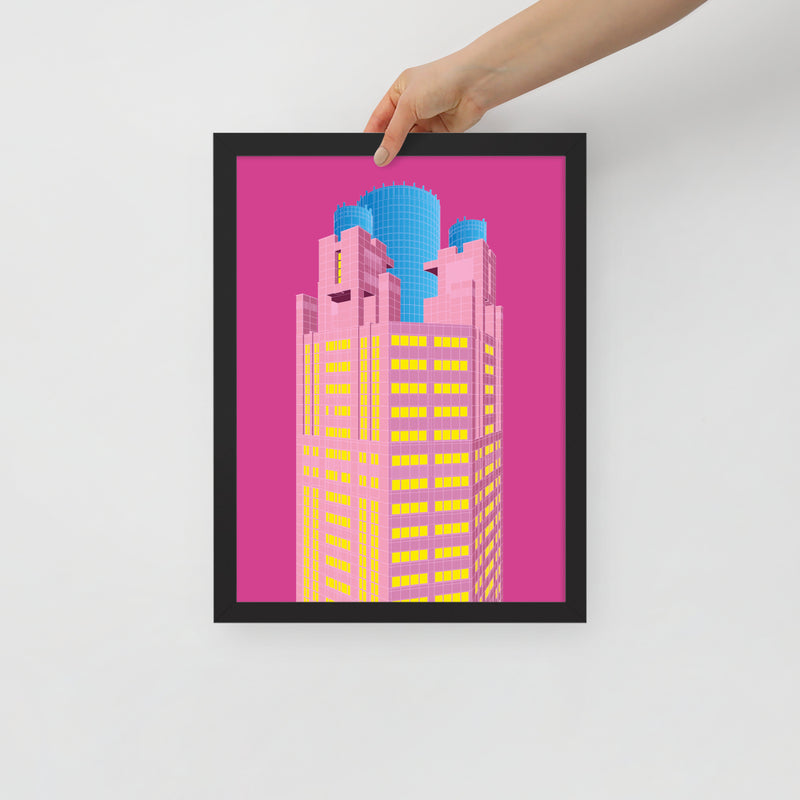 311 South Wacker Drive Framed Prints