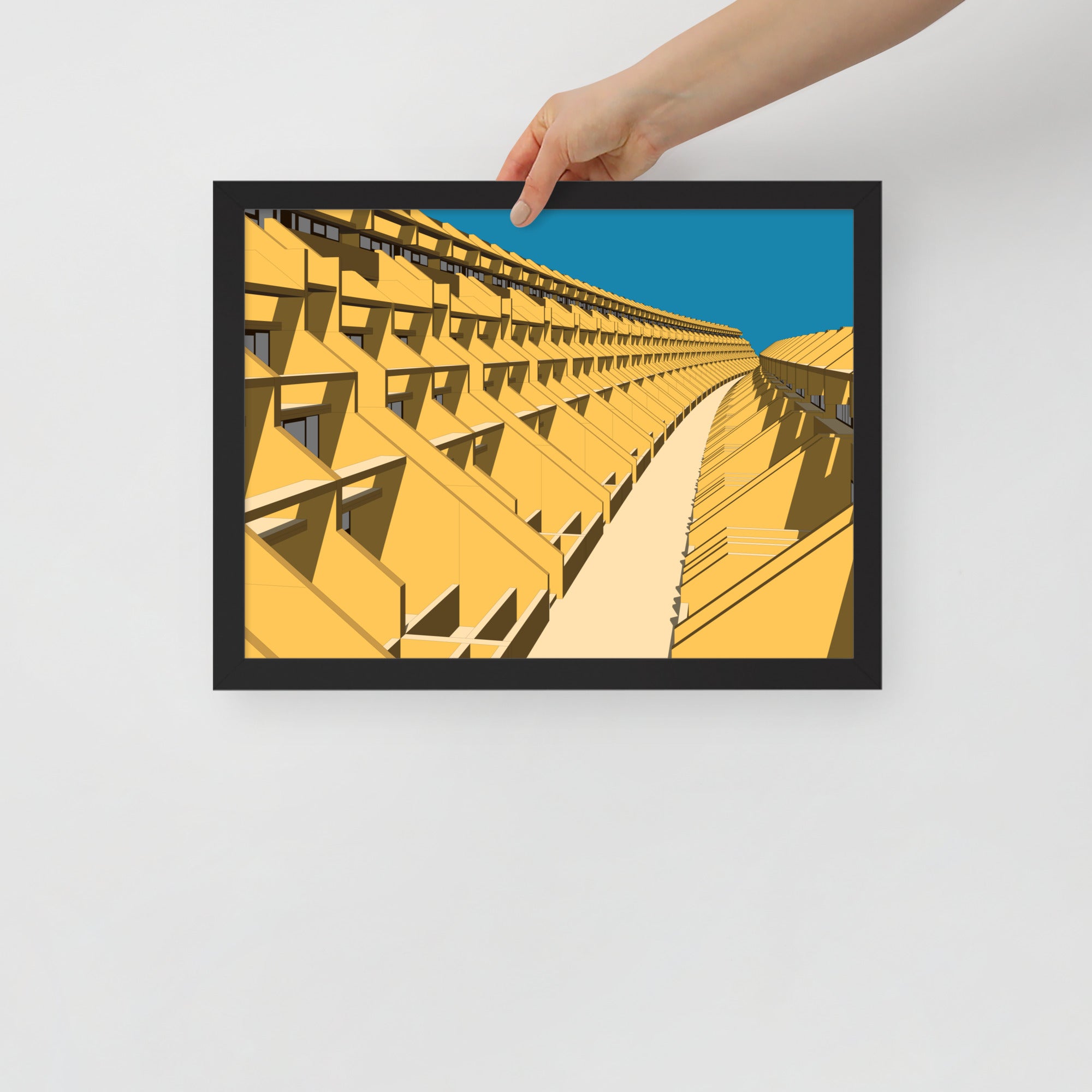 Alexandra Road Colourway 2 Framed Prints