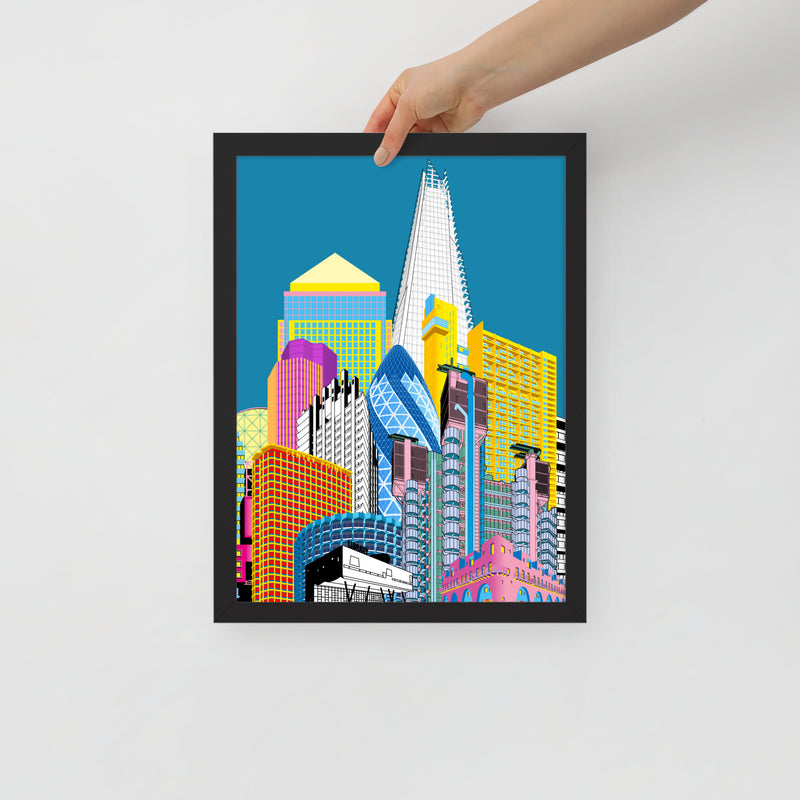 London Skyline Framed Prints