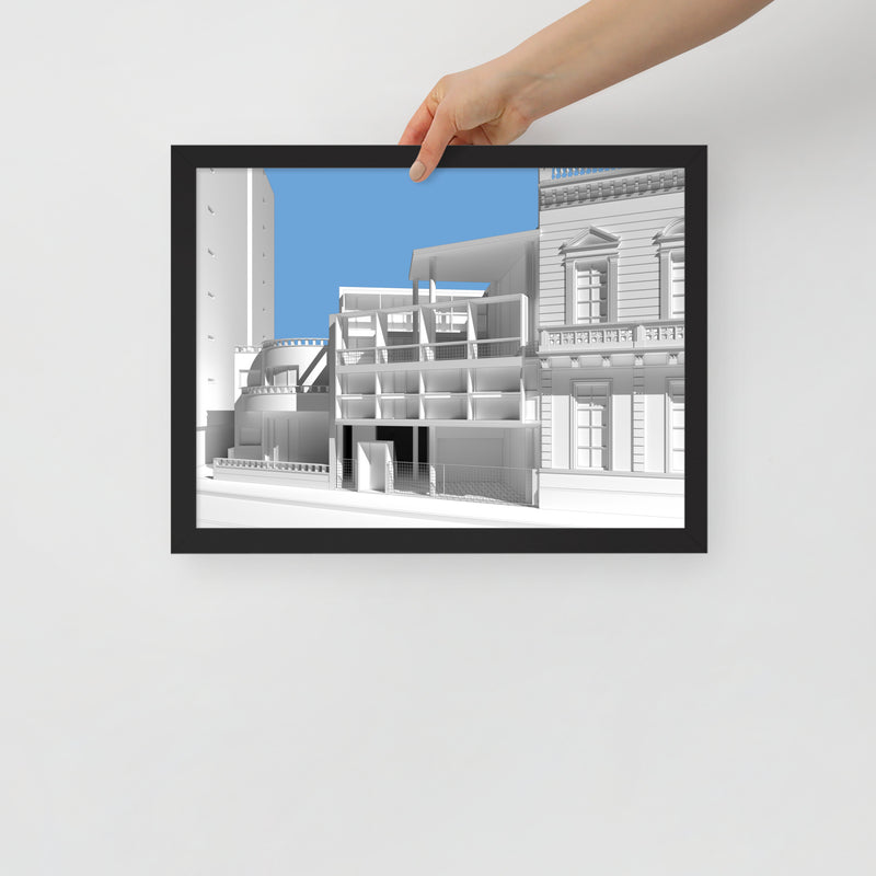 Curutchet House Framed Prints