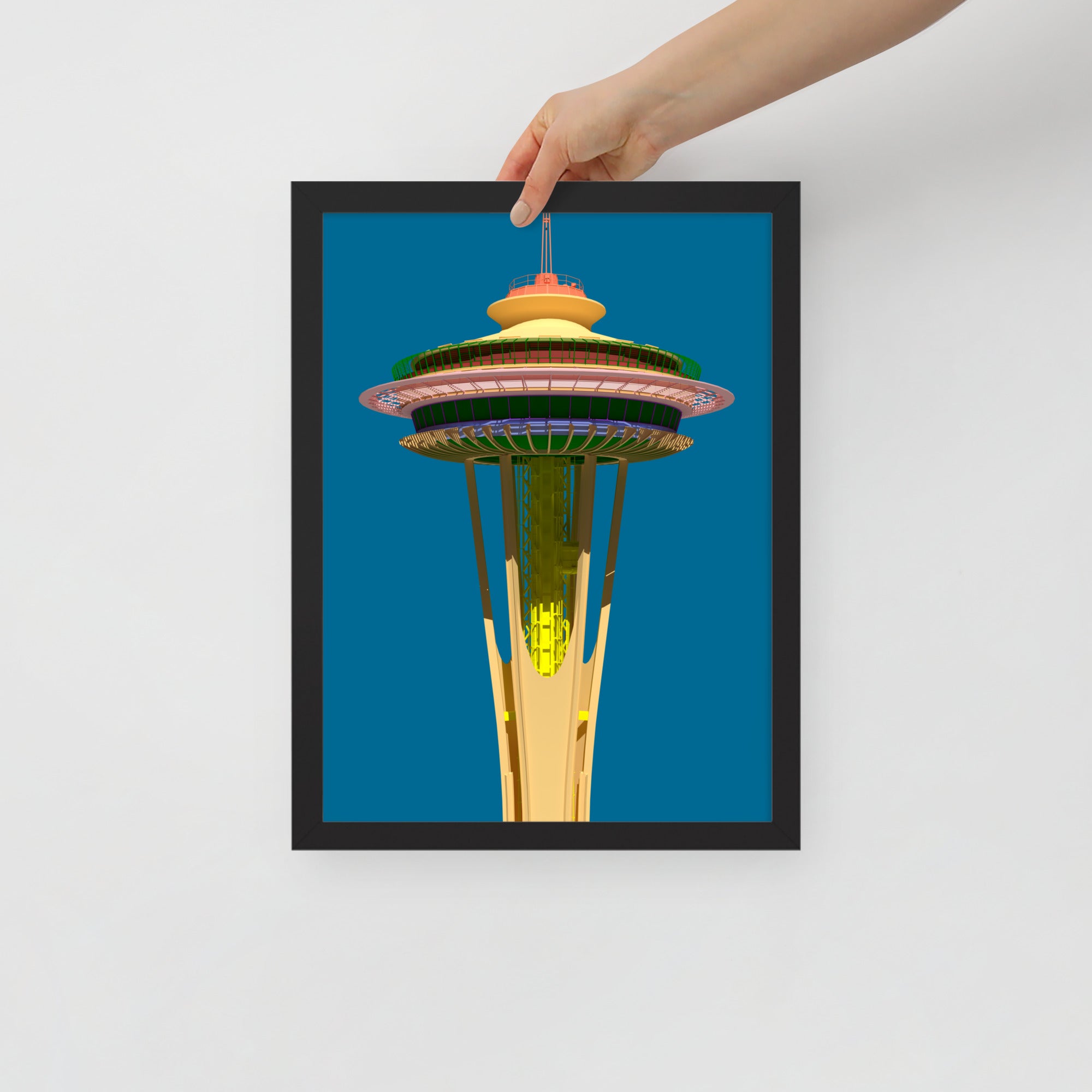 Space Needle Framed Prints