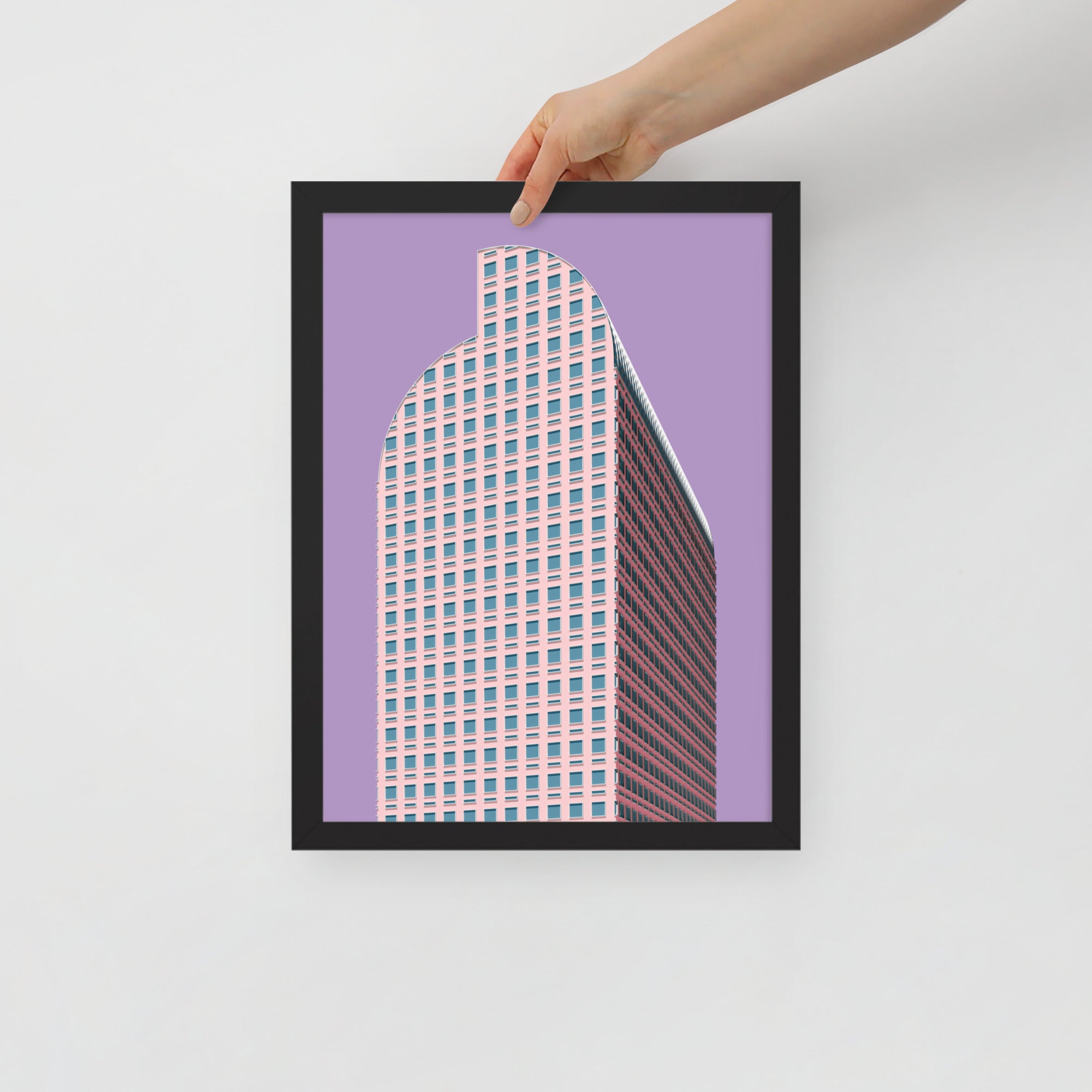 Wells Fargo Center Denver Framed Prints