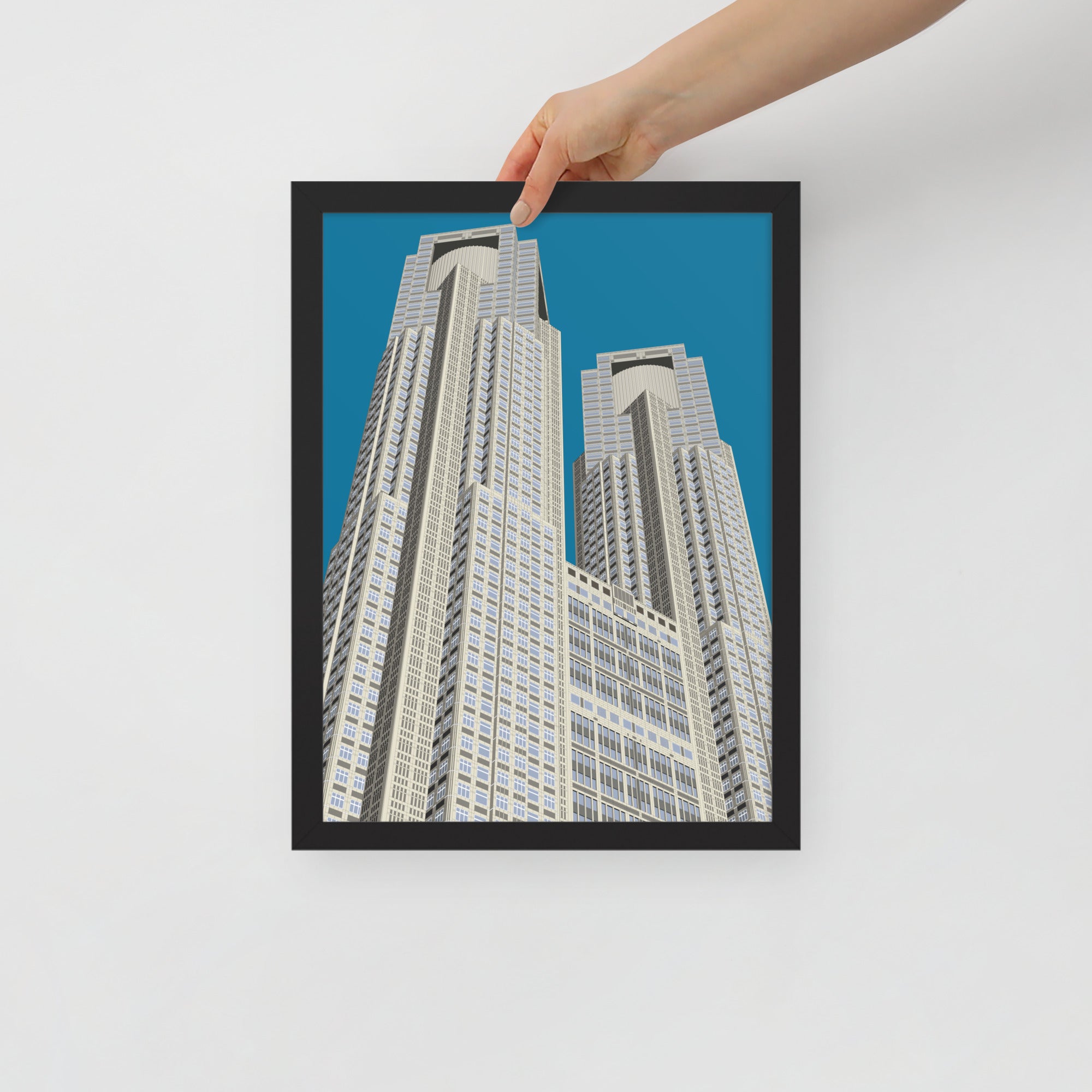 Tokyo Metropolitan Government Building No1 Framed Prints