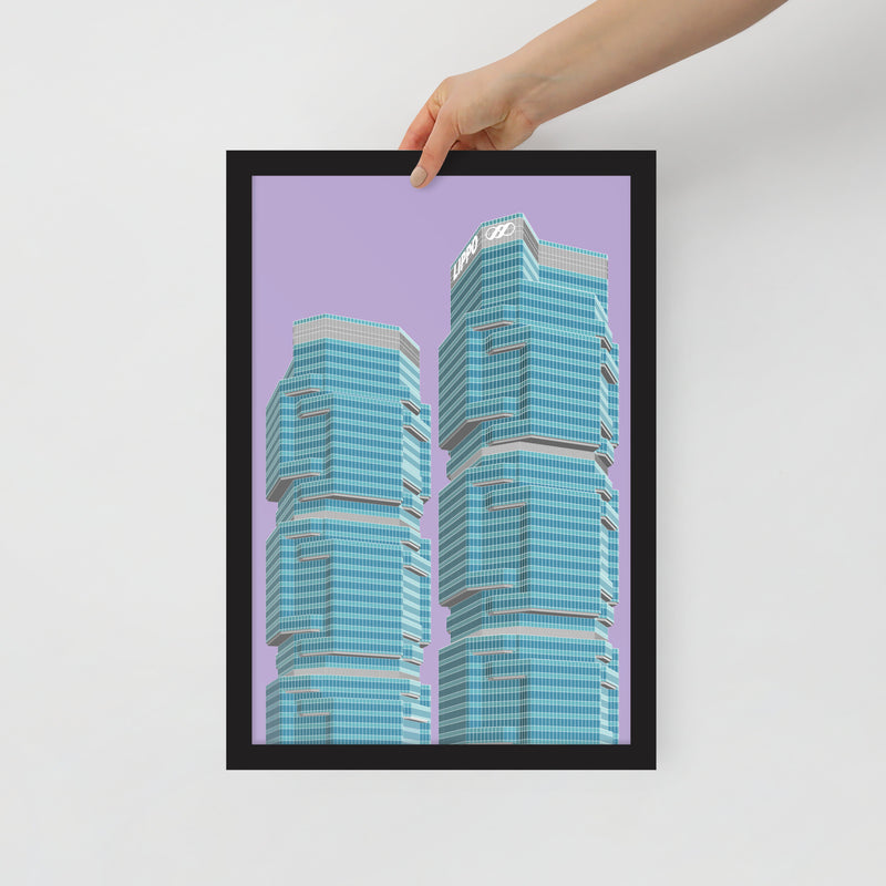Lippo Centre Framed Prints