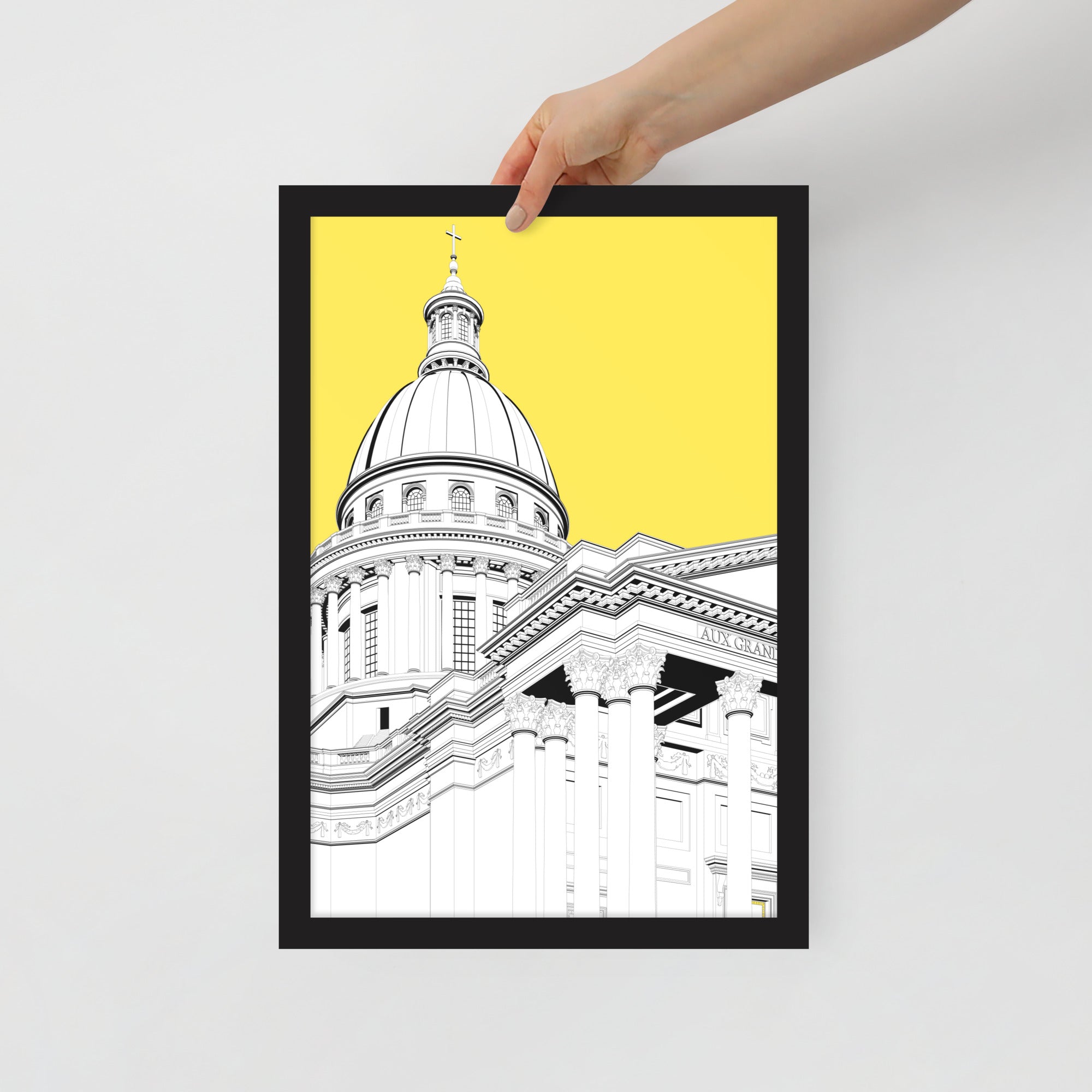 Panthéon Paris Framed Prints