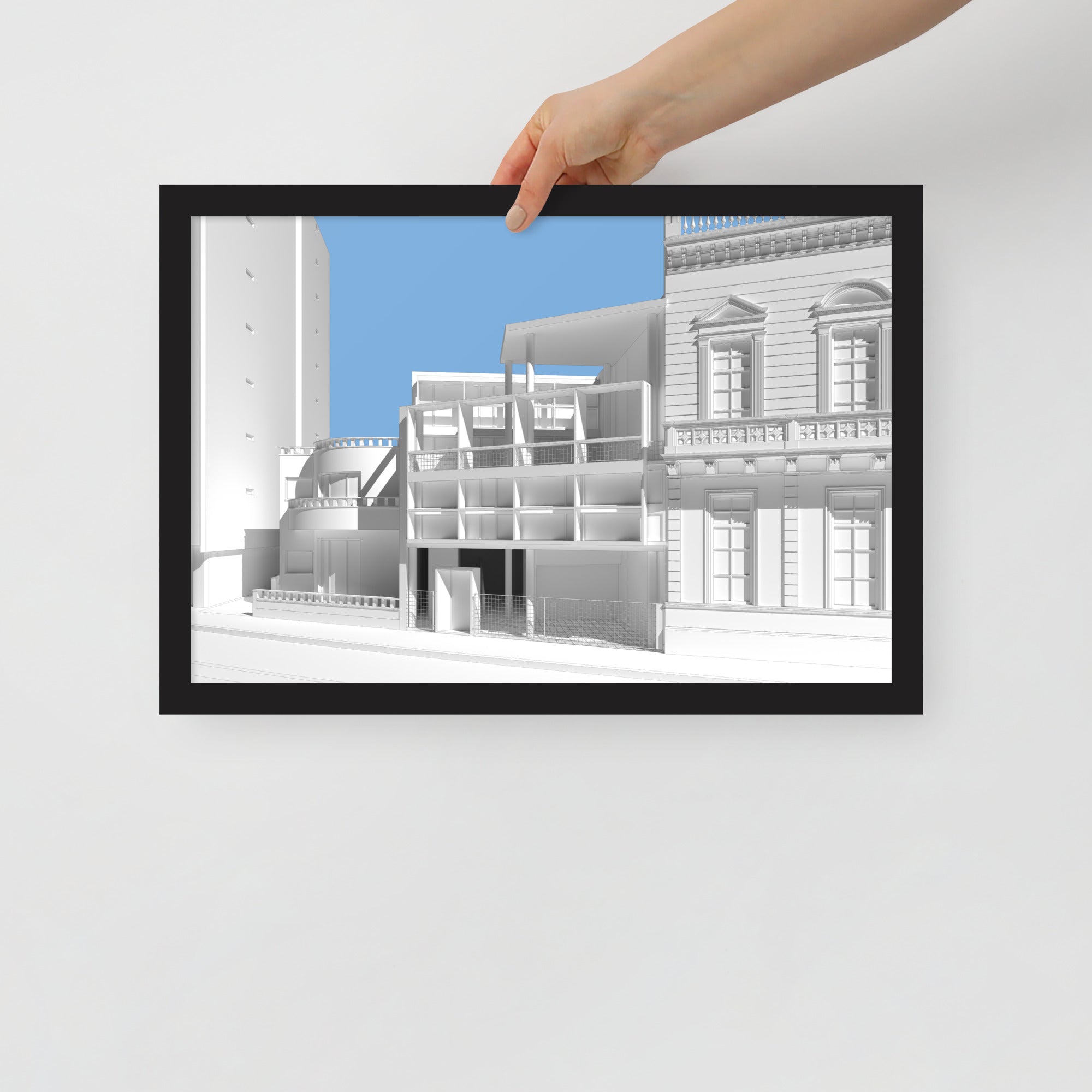 Curutchet House Framed Prints