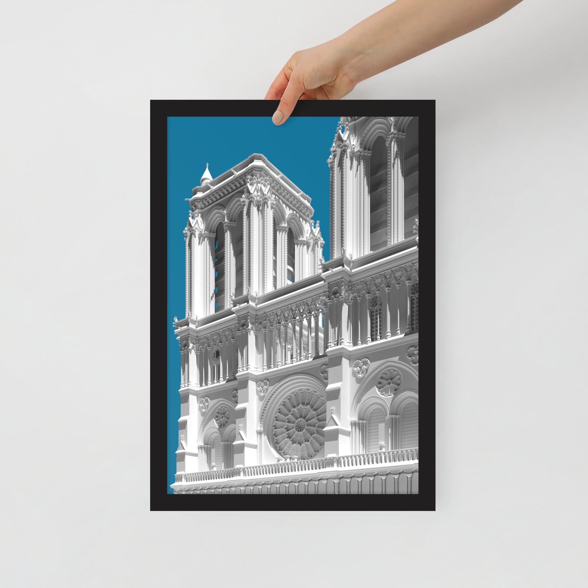 Notre-Dame de Paris Framed Prints