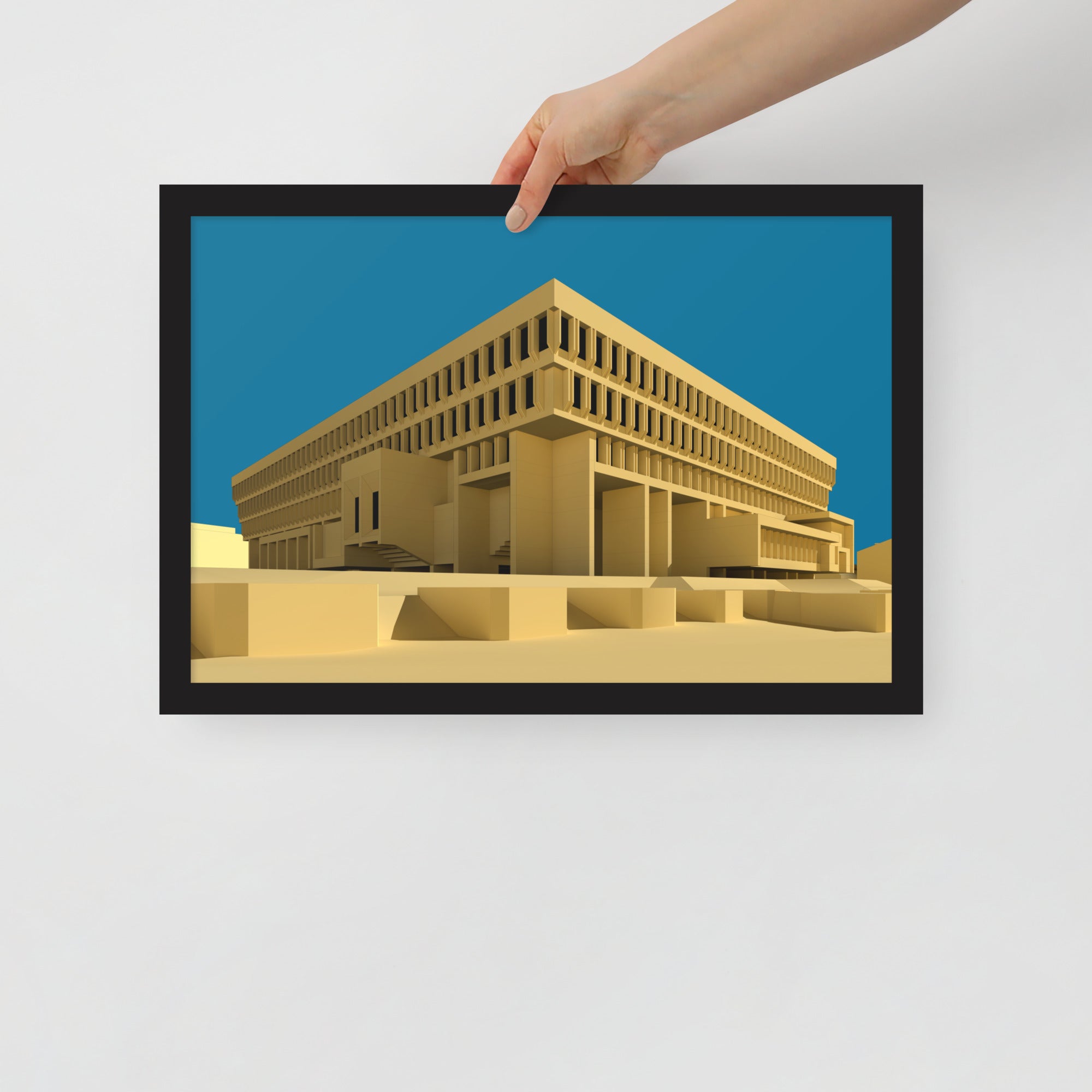 Boston City Hall Framed Prints