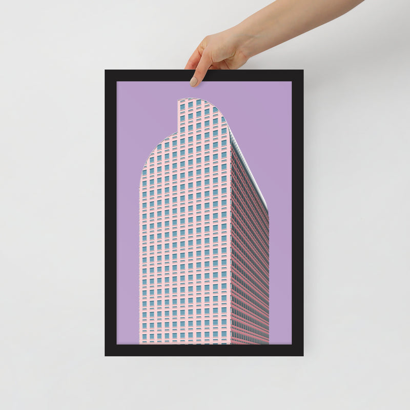 Wells Fargo Center Denver Framed Prints