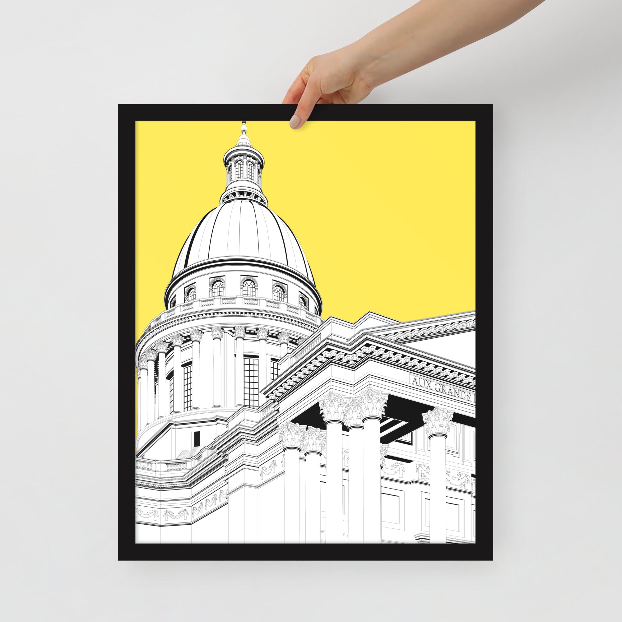 Panthéon Paris Framed Prints