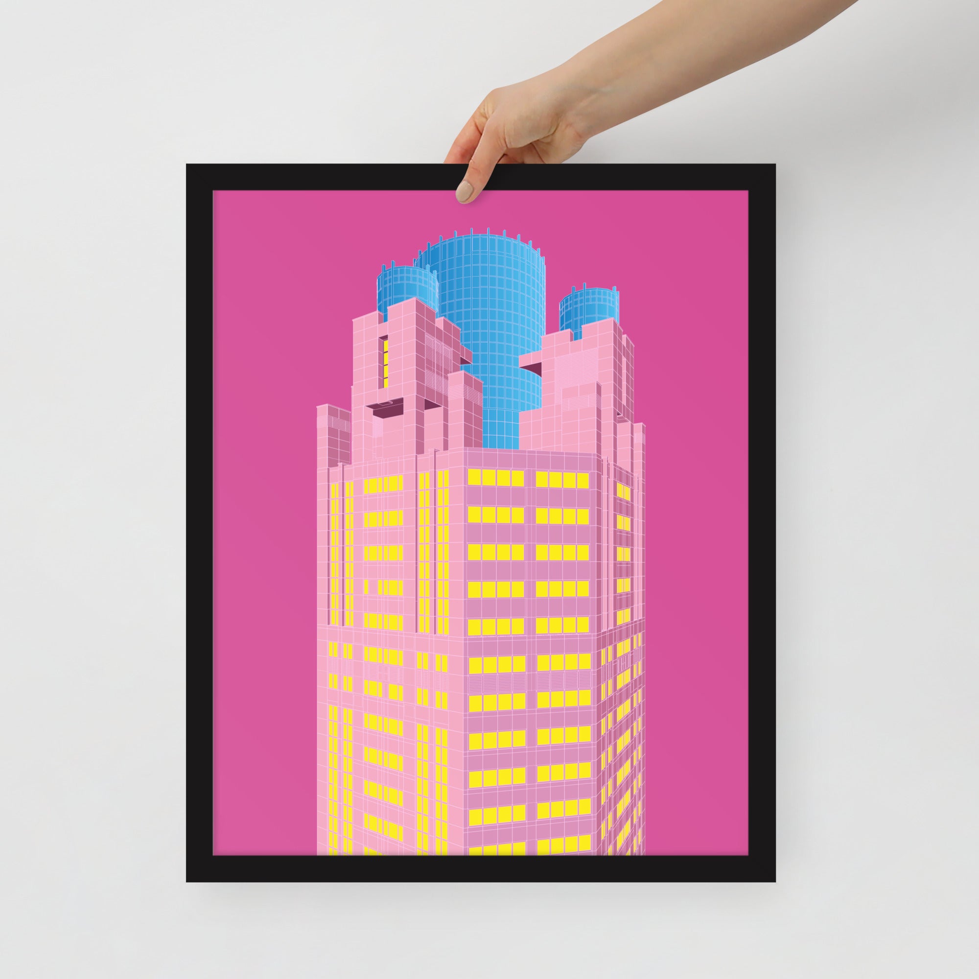 311 South Wacker Drive Framed Prints