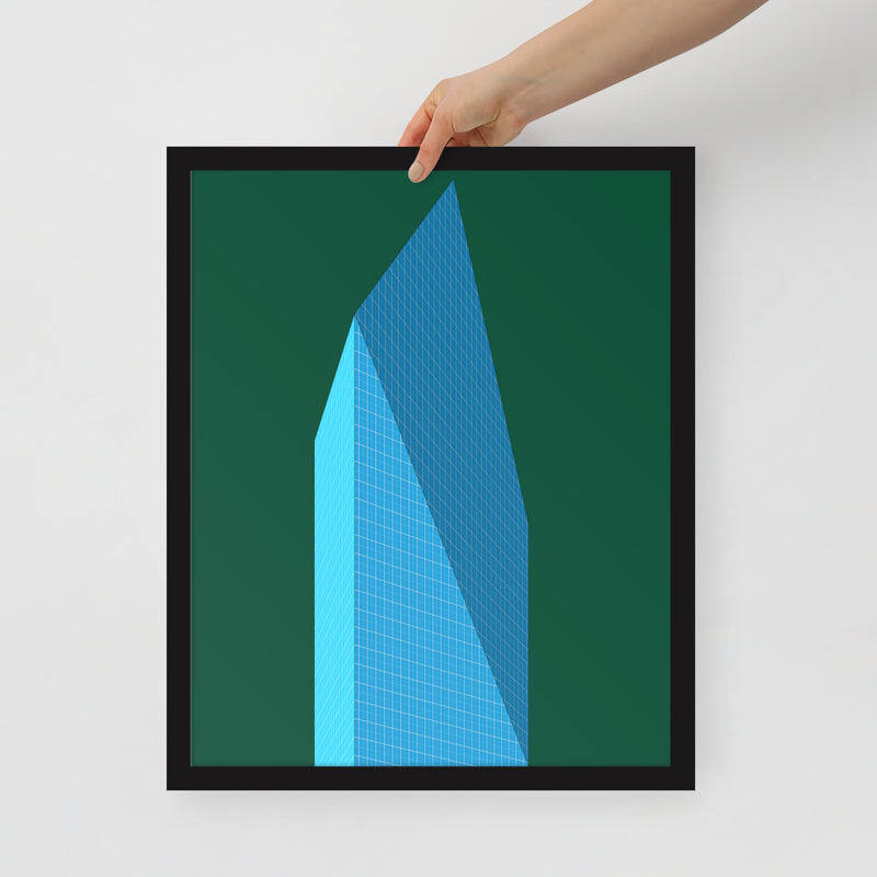 Fountain Place Framed Prints