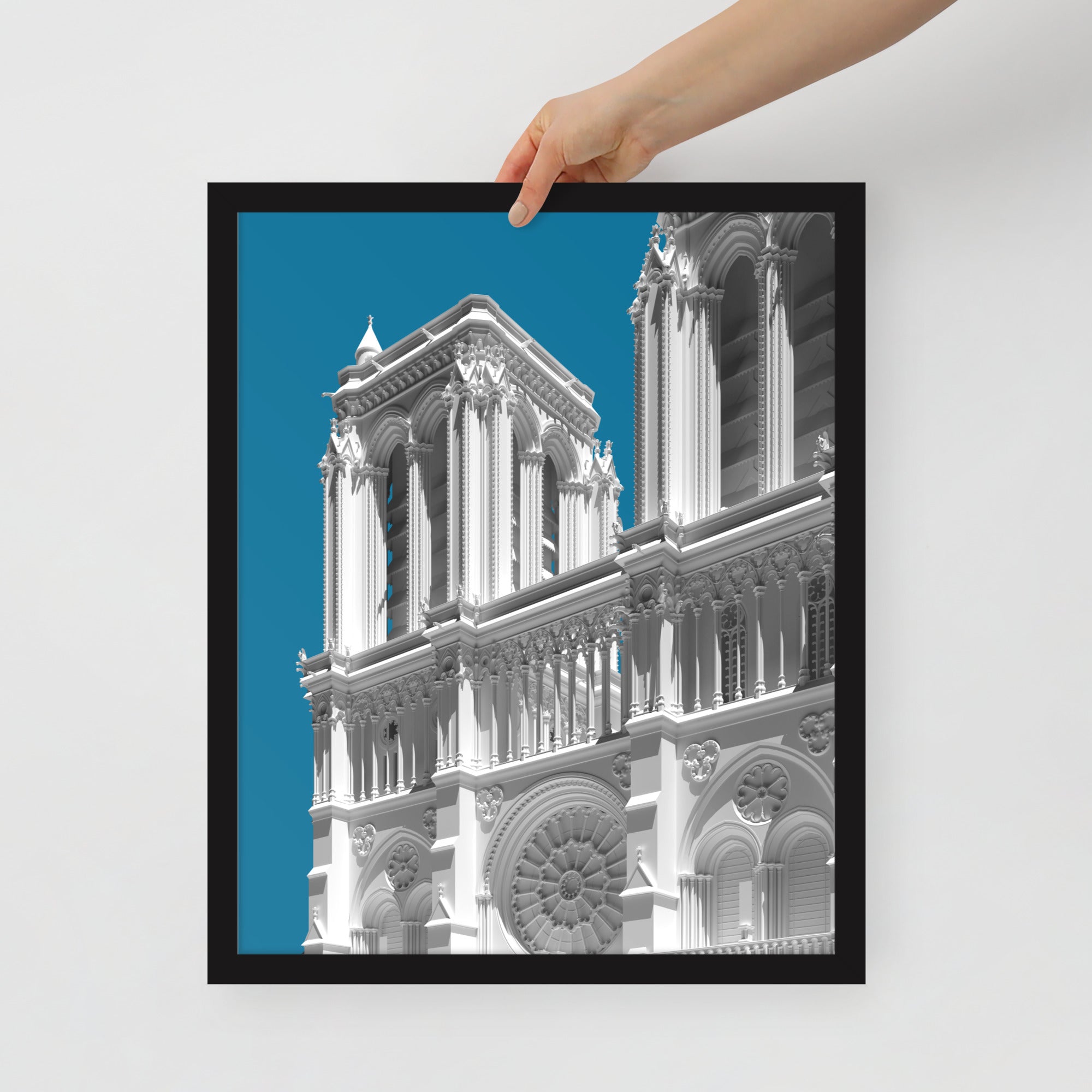 Notre-Dame de Paris Framed Prints