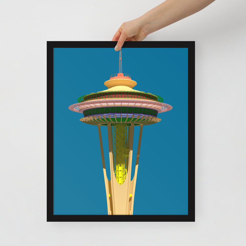 Space Needle Framed Prints