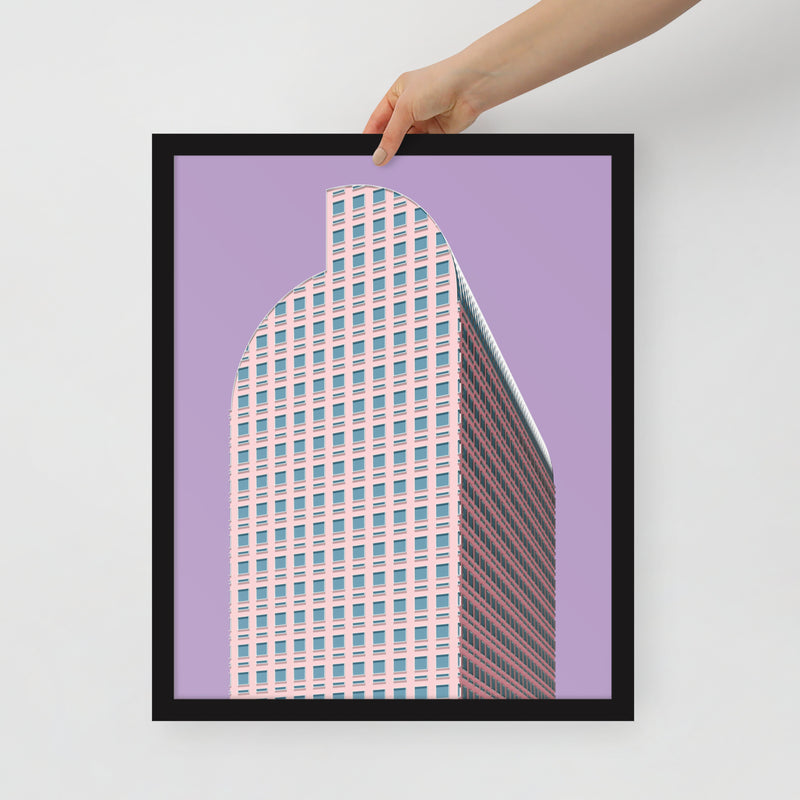 Wells Fargo Center Denver Framed Prints