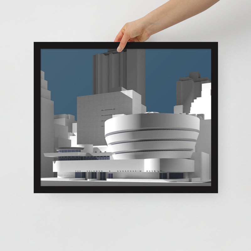 Solomon R. Guggenheim Museum Framed Prints