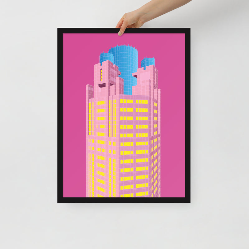 311 South Wacker Drive Framed Prints