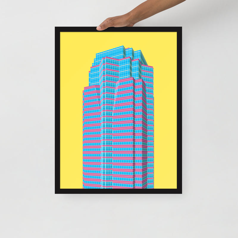 Fox Plaza Framed Prints