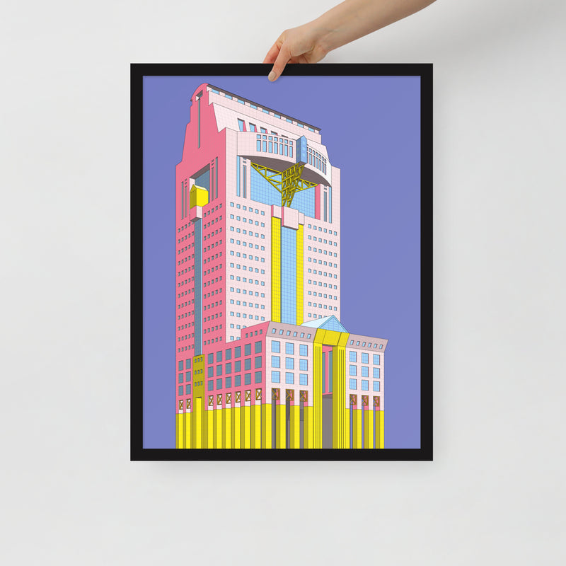 Humana Building Framed Prints