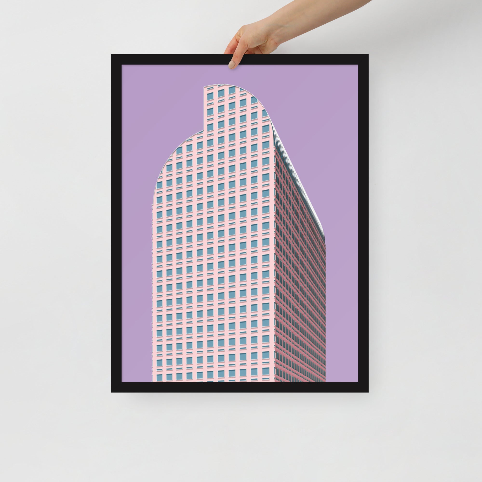 Wells Fargo Center Denver Framed Prints