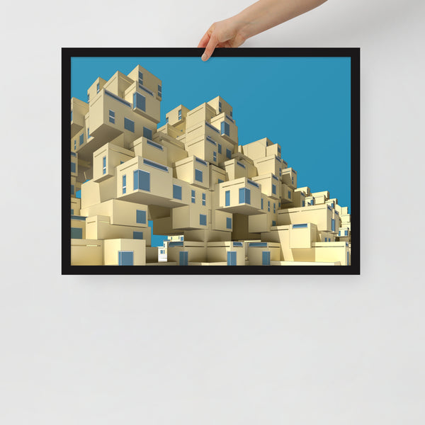 Habitat '67 Framed Prints