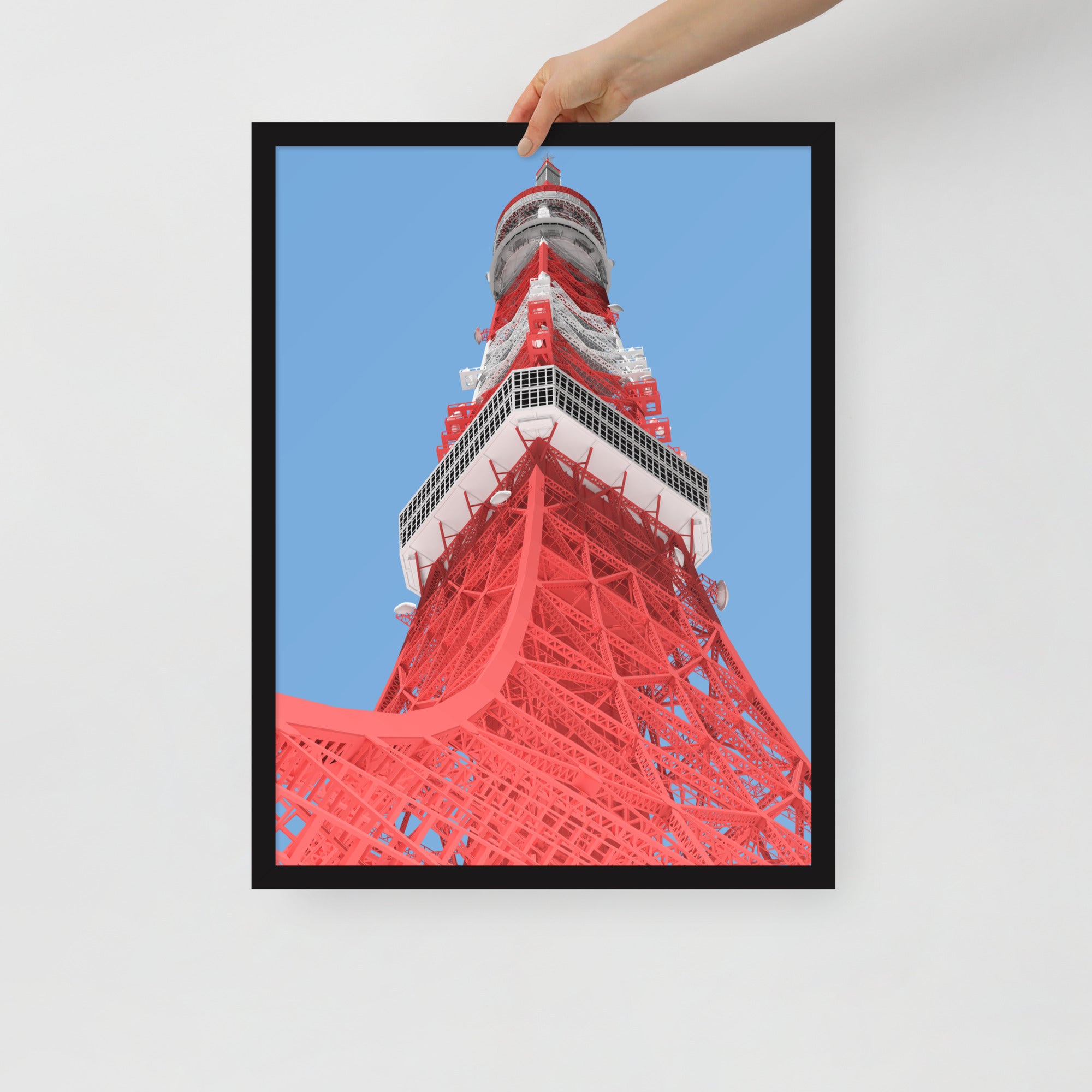 Tokyo Tower Framed Prints