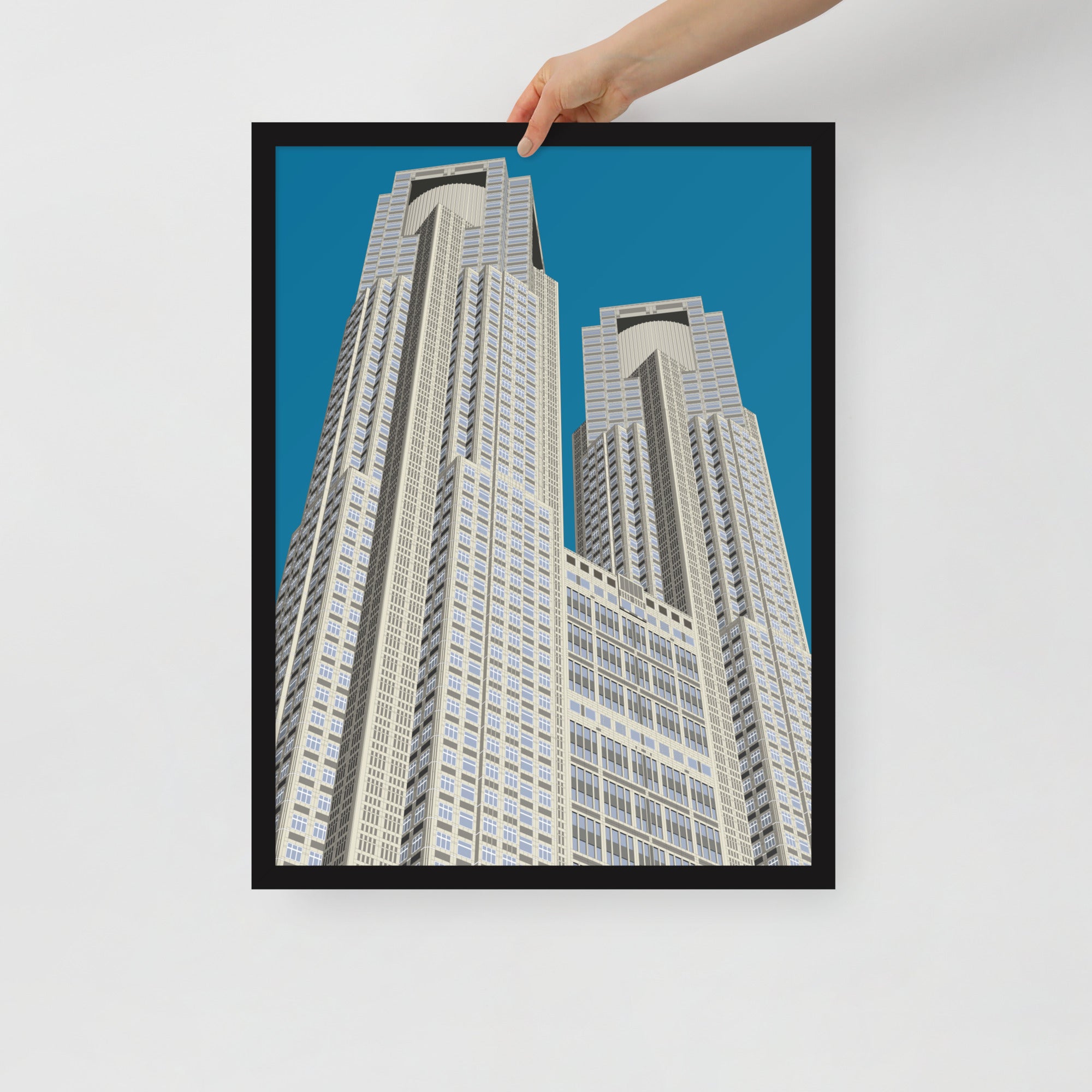 Tokyo Metropolitan Government Building No1 Framed Prints