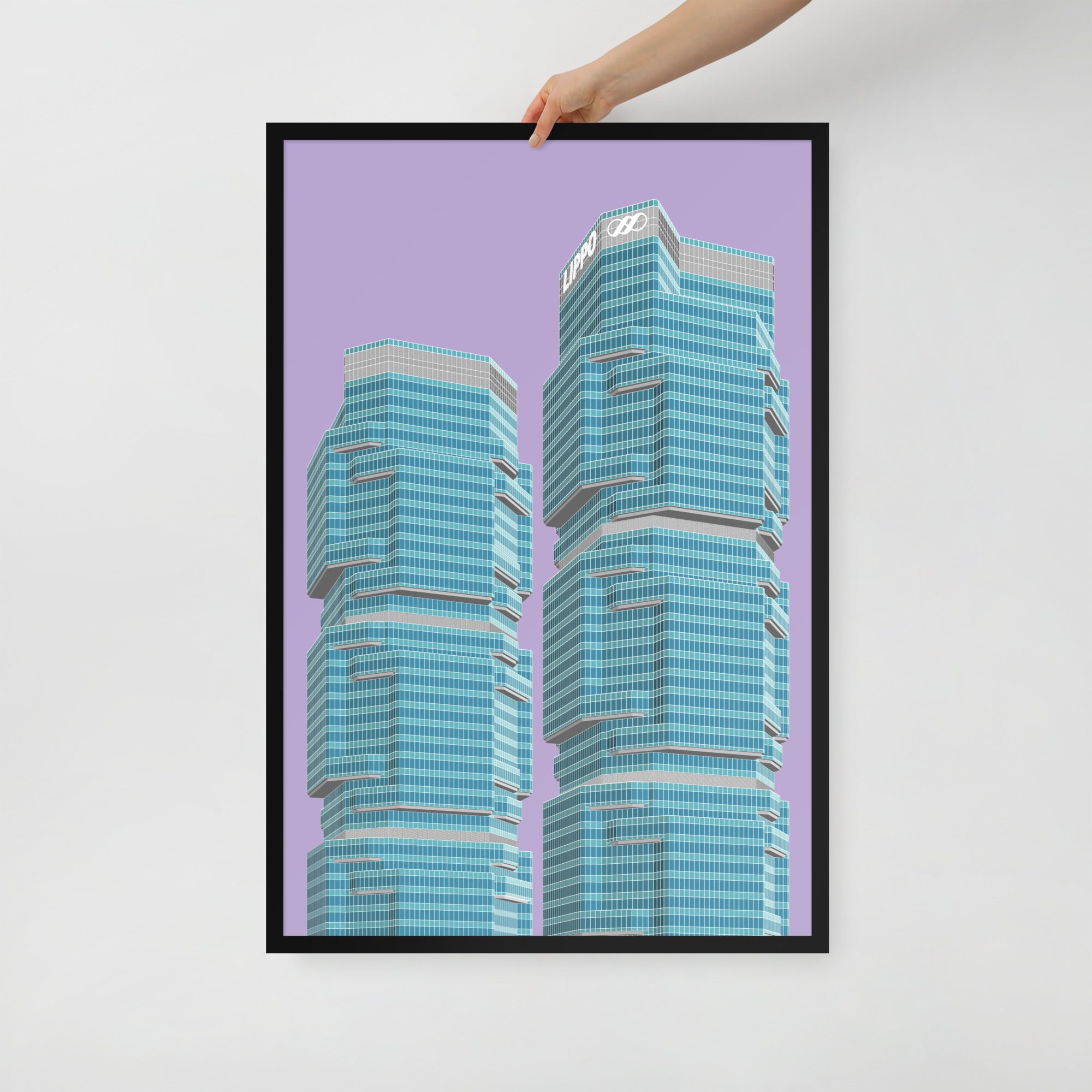 Lippo Centre Framed Prints