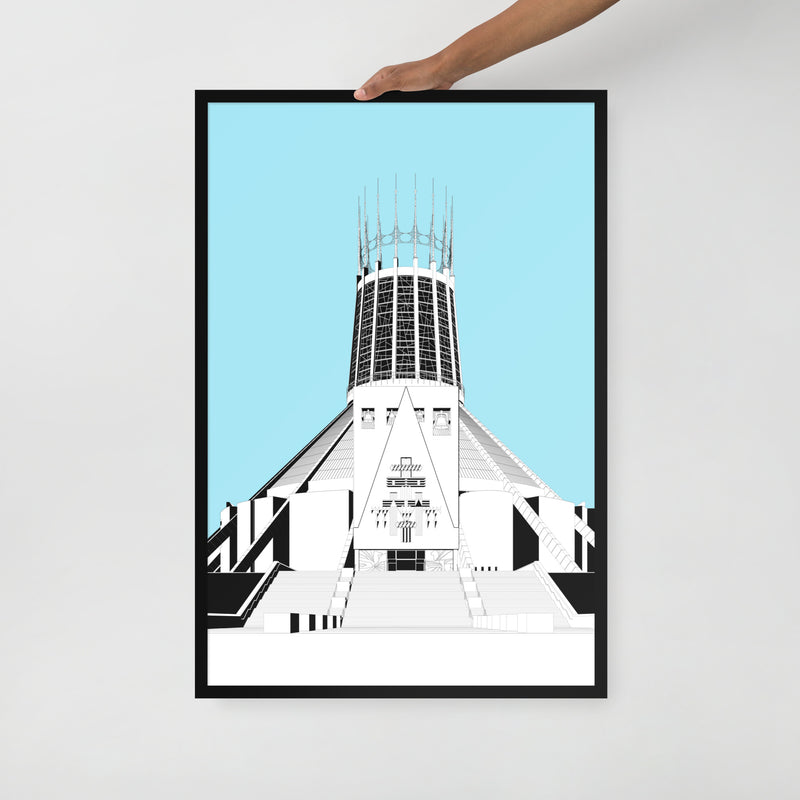 Liverpool Metropolitan Cathedral Framed Prints