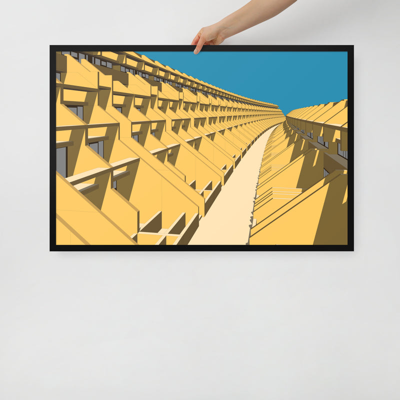 Alexandra Road Colourway 2 Framed Prints