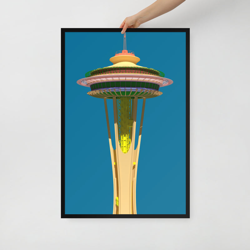 Space Needle Framed Prints