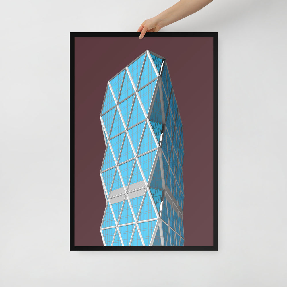 Hearst Tower Framed Prints