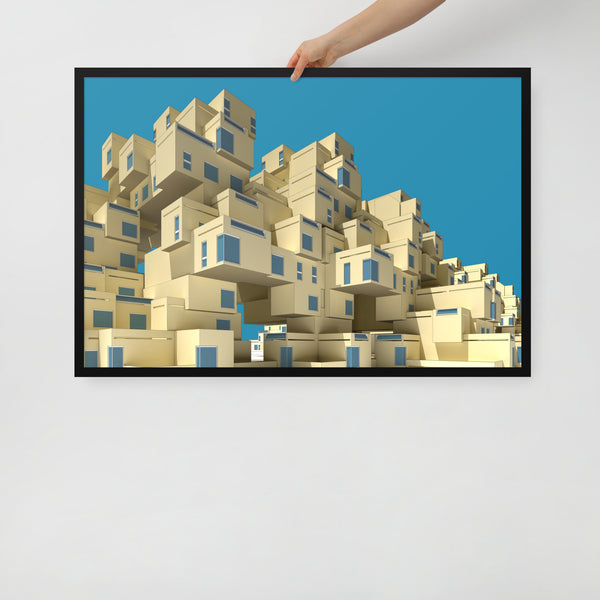 Habitat '67 Framed Prints