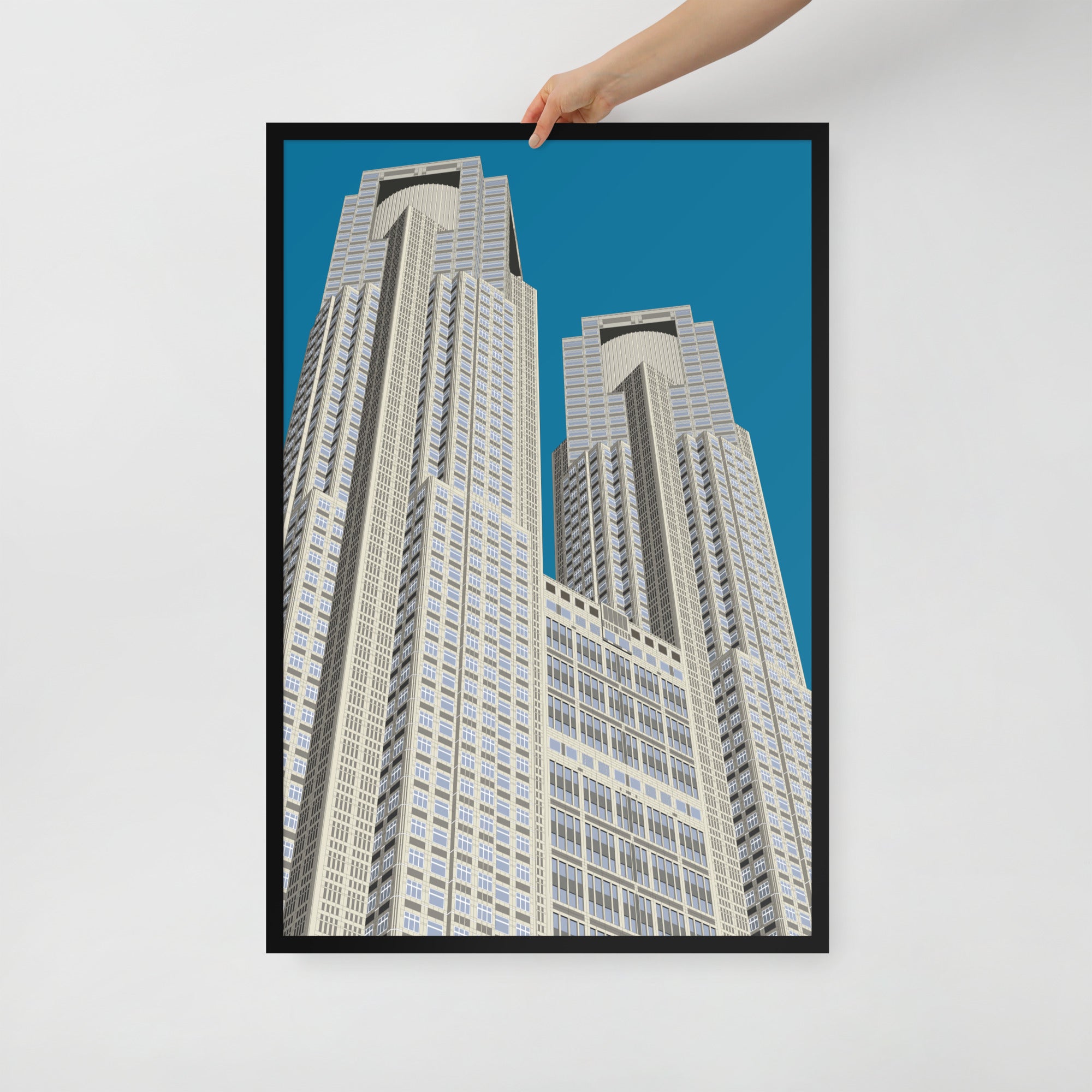 Tokyo Metropolitan Government Building No1 Framed Prints