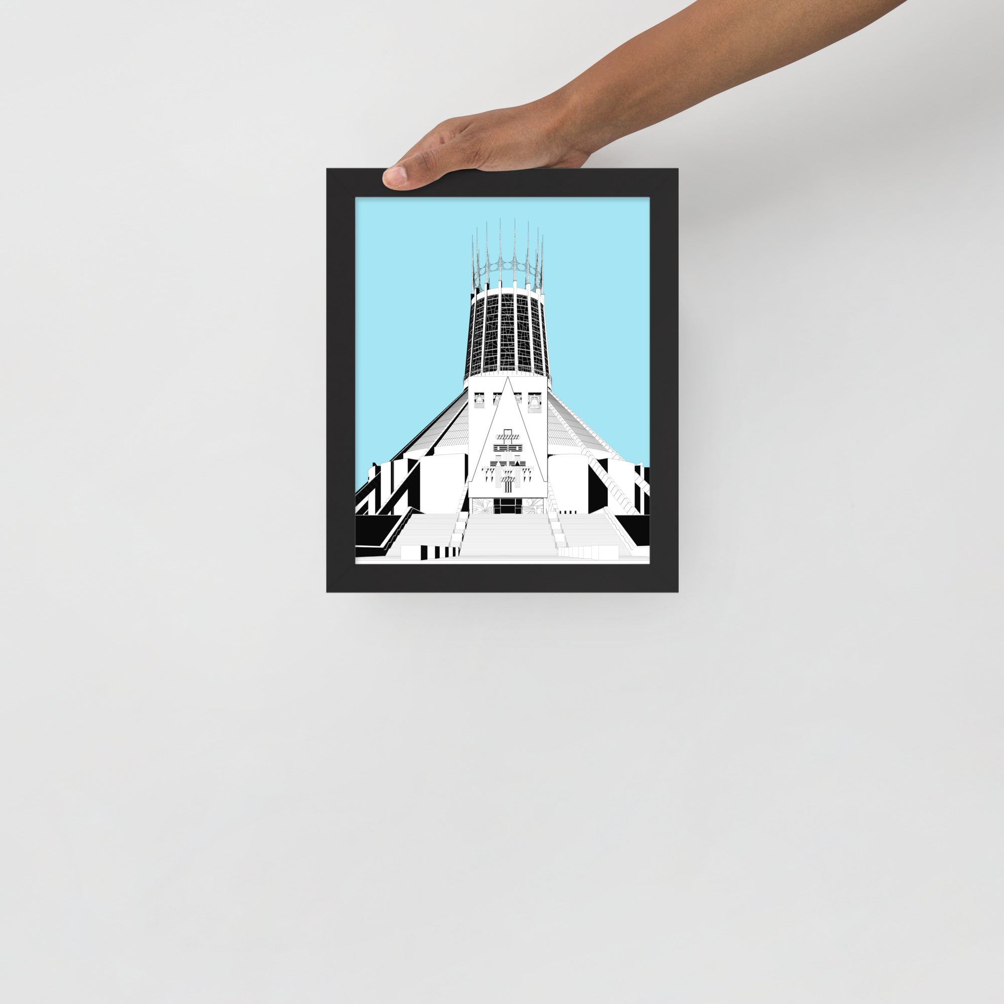 Liverpool Metropolitan Cathedral Framed Prints