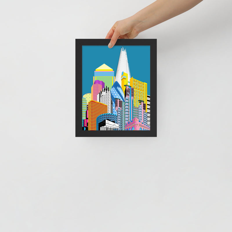 London Skyline Framed Prints